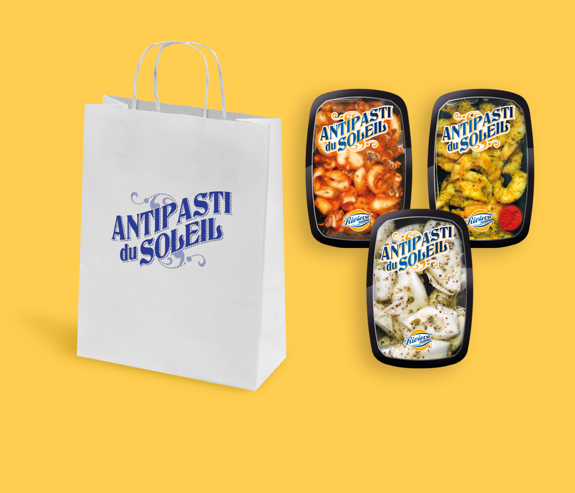 Identité visuelle d'un spécialiste des Antipasti