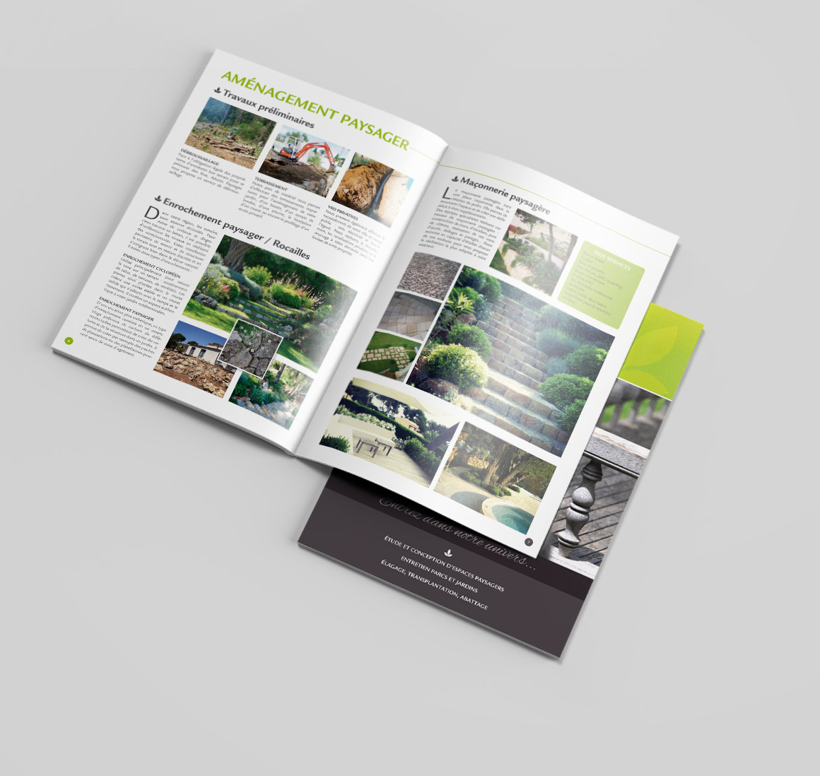 Identité visuelle d'un paysagiste