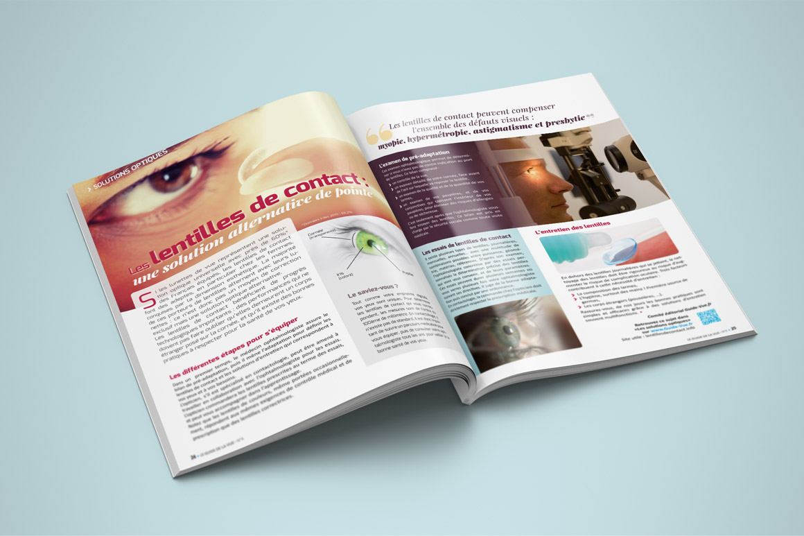 Magazine dédié à la vue